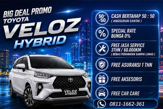 promo toyota veloz depok