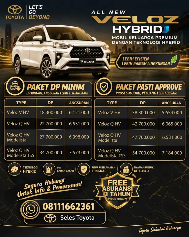 promo toyota depok