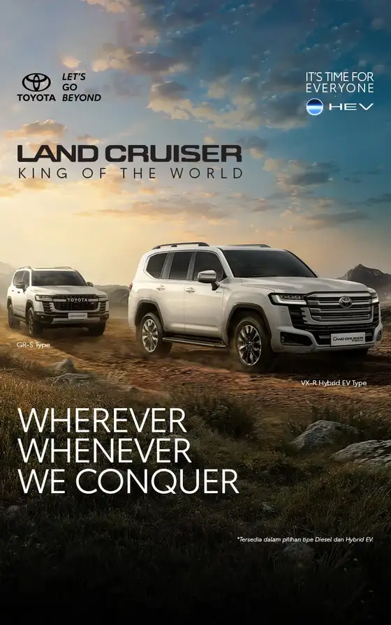 New Toyota Land Cruiser